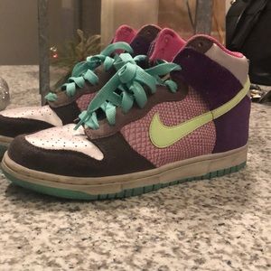 Nike pastel high tops